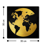 MY WORLD 2 - GOLD Wall Art-Metal Wall Art-[sale]-[design]-[modern]-Modern Furniture Deals