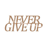 NEVER GIVE UP - COPPER Wall Art-Metal Wall Art-[sale]-[design]-[modern]-Modern Furniture Deals