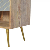 Olsen Cement Brass Table-Modern Furniture Deals