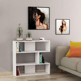 Only N.1 Bookcase-White-Modern Furniture Deals