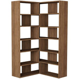 Only N.4 Bookcase-White-Modern Furniture Deals