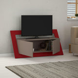 Orbit Tv Cabinet-Mocha-Red-Modern Furniture Deals