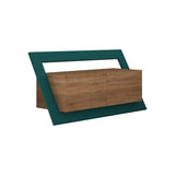 Orbit Tv Cabinet-Oak-Turquoise-Modern Furniture Deals