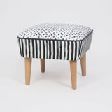 Oslo Pouff-Stripes-Modern Furniture Deals