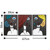 Our Girls 2 Wall Art-Metal Wall Art-[sale]-[design]-[modern]-Modern Furniture Deals