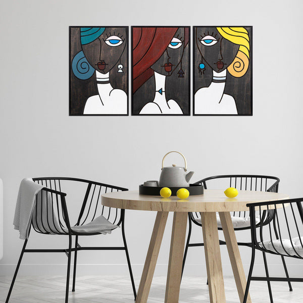 Our Girls 2 Wall Art-Metal Wall Art-[sale]-[design]-[modern]-Modern Furniture Deals
