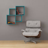 Ozo Shelf-Turquoise-Modern Furniture Deals