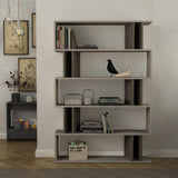 Part Bookcase Light Mocha-Dark Coffee-FURNITURE>BOOKCASES-[sale]-[design]-[modern]-Modern Furniture Deals