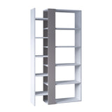 Penta Bookshelf-Dark Oak-Grey-Modern Furniture Deals