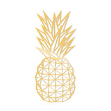 PINEAPPLE METAL DECOR - GOLD Wall Art-Metal Wall Art-[sale]-[design]-[modern]-Modern Furniture Deals