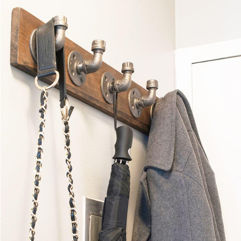 Pipe Coat Rack-FURNITURE>COAT HOOKS-[sale]-[design]-[modern]-Modern Furniture Deals