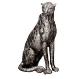 Silver Cheetah Figurine