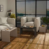 Quara 3 Nesting Tables-Mocha-Antique White-Modern Furniture Deals