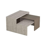 Quara 3 Nesting Tables-Mocha-Antique White-Modern Furniture Deals