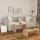 Quara 3 Nesting Tables-Mocha-Antique White-Modern Furniture Deals