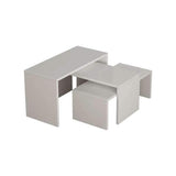 Quara 3 Nesting Tables-White-Modern Furniture Deals