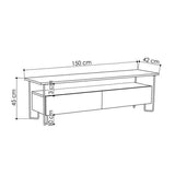 Ra Concept Tv Stand-White-Modern Furniture Deals
