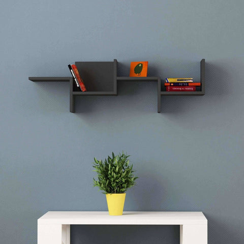 Raquel Shelf-Burgundy-Modern Furniture Deals