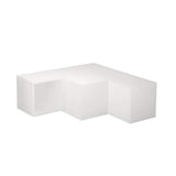 Recta Corner Tv Cabinet-White-Modern Furniture Deals