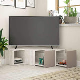 Recta Corner Tv Cabinet-White-Modern Furniture Deals