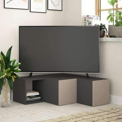 Recta Corner Tv Cabinet-White-Modern Furniture Deals