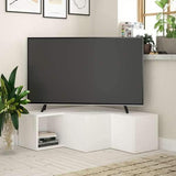 Recta Corner Tv Cabinet-White-Modern Furniture Deals