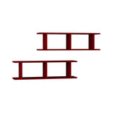 Relay Shelf-Burgundy-Modern Furniture Deals