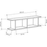 Relay Shelf-White-Modern Furniture Deals