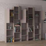 Rock Cabinet /Bookcase-Grey-Modern Furniture Deals