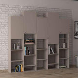 Rock Cabinet /Bookcase-Grey-Modern Furniture Deals