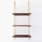Rustic 3 Tier Rope Shelf-Wall Shelf-[sale]-[design]-[modern]-Modern Furniture Deals