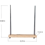 Rustic Single Rope Shelf-[sale]-[design]-[modern]-Modern Furniture Deals