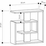 Sandy Side Table-Oak-White-Modern Furniture Deals