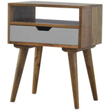 Scandinavian 1+1 Drawer Bedside-Modern Furniture Deals