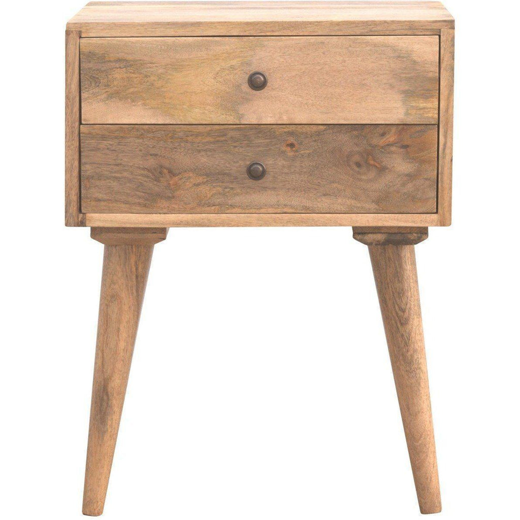 Scandi clearance bedside cabinet