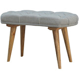 Scandinavian Buttoned Bench-Modern Furniture Deals