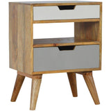 Scandinavian Cut Out Bedside-Modern Furniture Deals