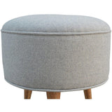 Scandinavian Round Footstool-Modern Furniture Deals