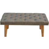 Scandinavian Tweed Bench-Modern Furniture Deals
