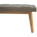 Scandinavian Tweed Bench-Modern Furniture Deals