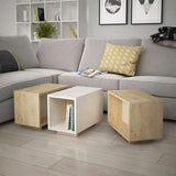 Sense Nesting Coffee Table-Grey-A.White-Modern Furniture Deals