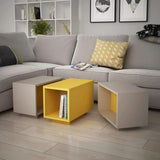 Sense Nesting Coffee Table-Grey-A.White-Modern Furniture Deals