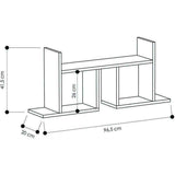 Shades Shelf, Grey-Mustard-Grey-Mustard-Modern Furniture Deals