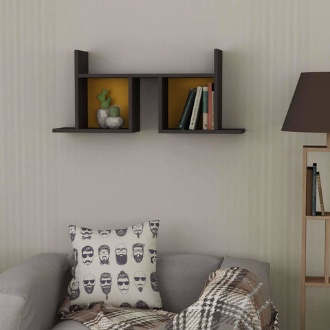 Shades Shelf, Grey-Mustard-Grey-Mustard-Modern Furniture Deals