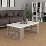 Shelfy Table-White-Grey-Modern Furniture Deals