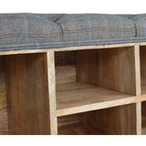 Shoe Rack, Upholstered Seat-Modern Furniture Deals