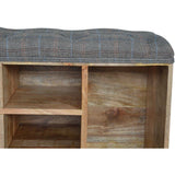 Shoe Rack, Upholstered Seat-Modern Furniture Deals