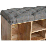 Shoe Rack, Upholstered Seat-Modern Furniture Deals