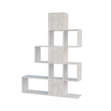 Stairway Bookcase-Antique White-Modern Furniture Deals