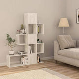 Stairway Bookcase-White-Oak-Modern Furniture Deals